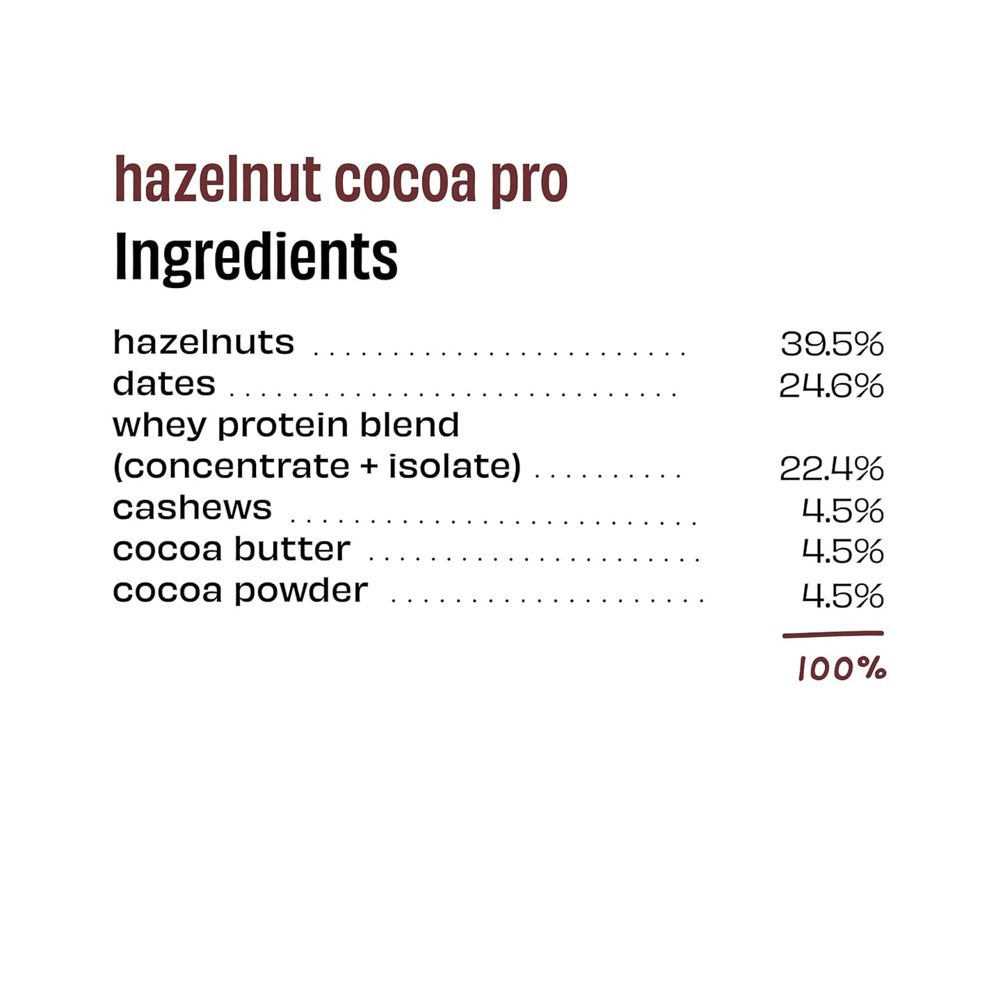 The Whole Truth - High Protein Hazelnut Cocoa 20g Protein Bar