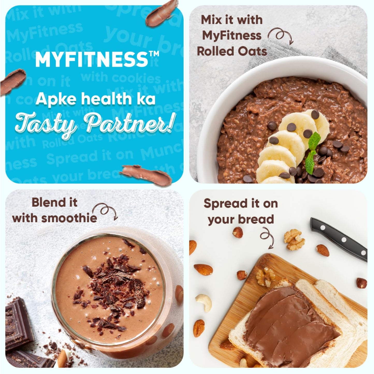 MYFITNESS Choclate Peanut Butter | 22g Protein - MyFitness