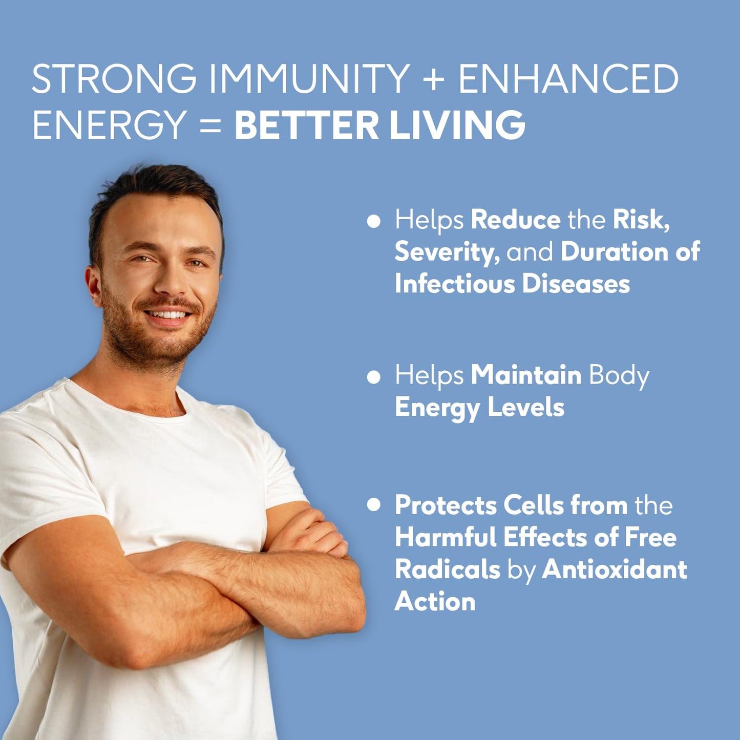 HK Vitals Zinc Supplements with Vitamin C, Vitamin D3, Multivitamin and Multimineral - HK Vitals