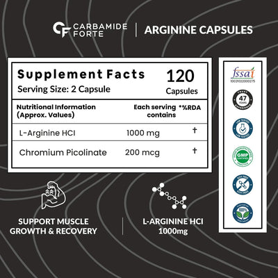 Carbamide Forte L Arginine 1000mg - Carbamide Forte