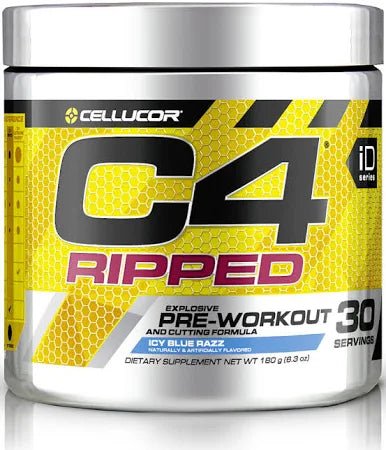 Cellucor C4 Ripped Pre Workout Powder, 30 Servings - Cellucor