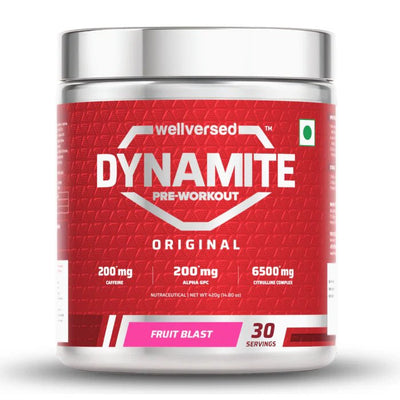 Dynamite Pre Workout by Wellcore, 30 Servings - Wellcore