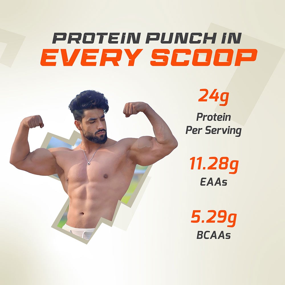 Fuel One Whey Protein Powder, Chocolate - Muscleblaze