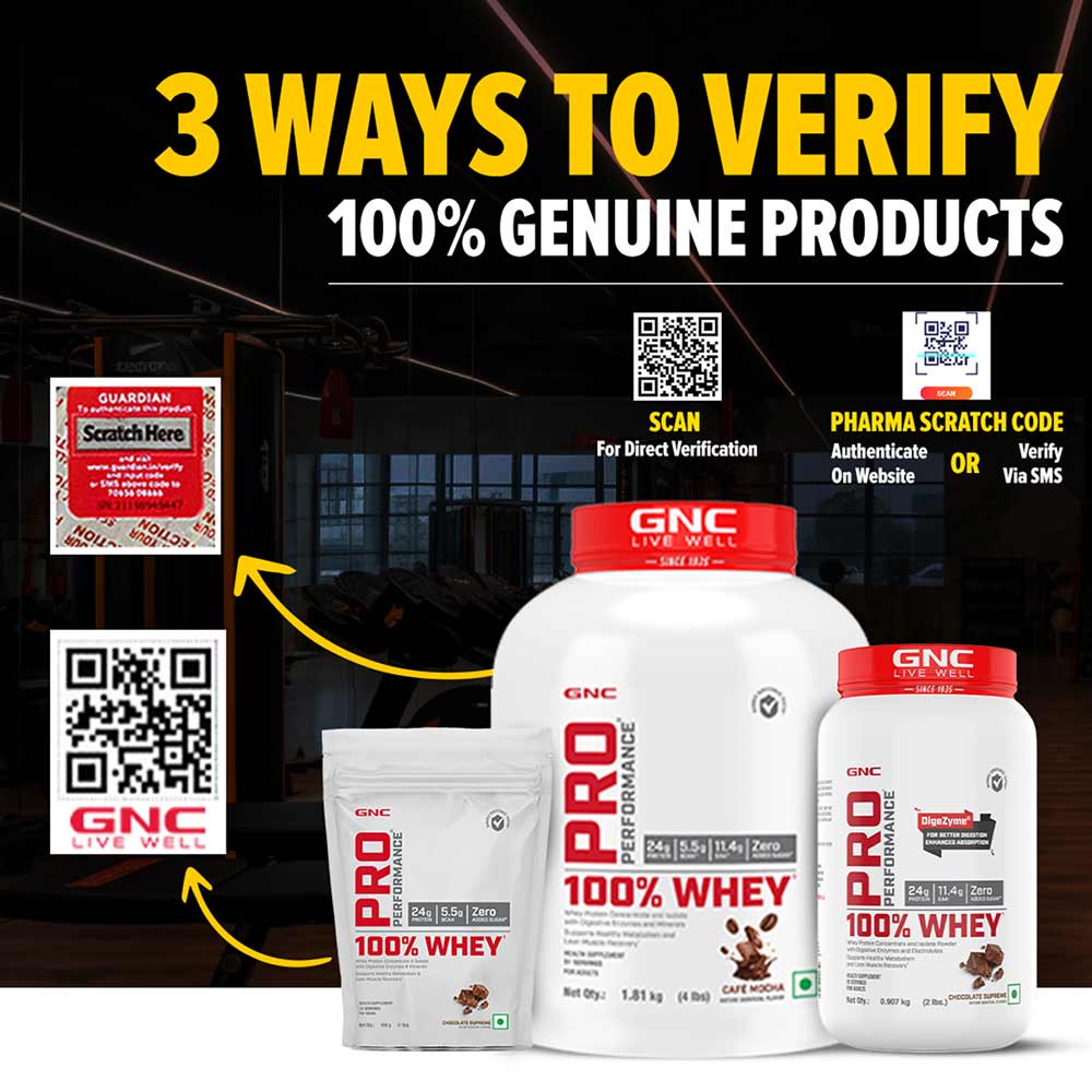 GNC Pro Performance 100% Whey Protein - GNC