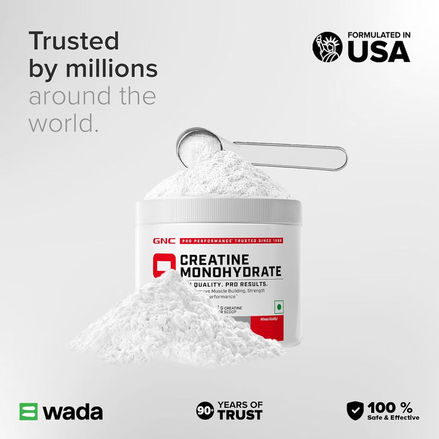 GNC Pro Performance Creatine Monohydrate, 100G - GNC