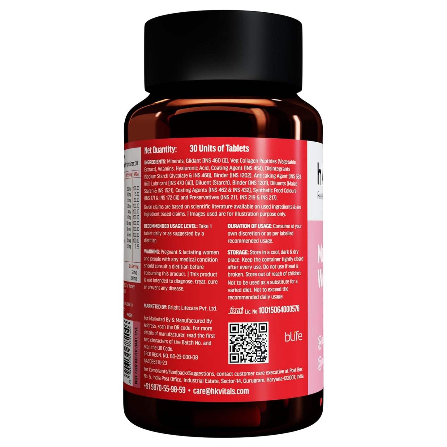 HK Vitals Multivitamin Plus Women, 60 Tablets - HK Vitals