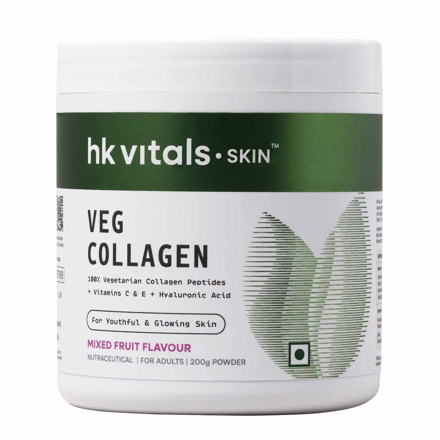 HK Vitals Skin Radiance Collagen, 200G, Veg - HK Vitals