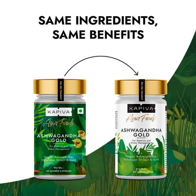 Kapiva Ashwagandha Gold, 60 capsules - Kapiva