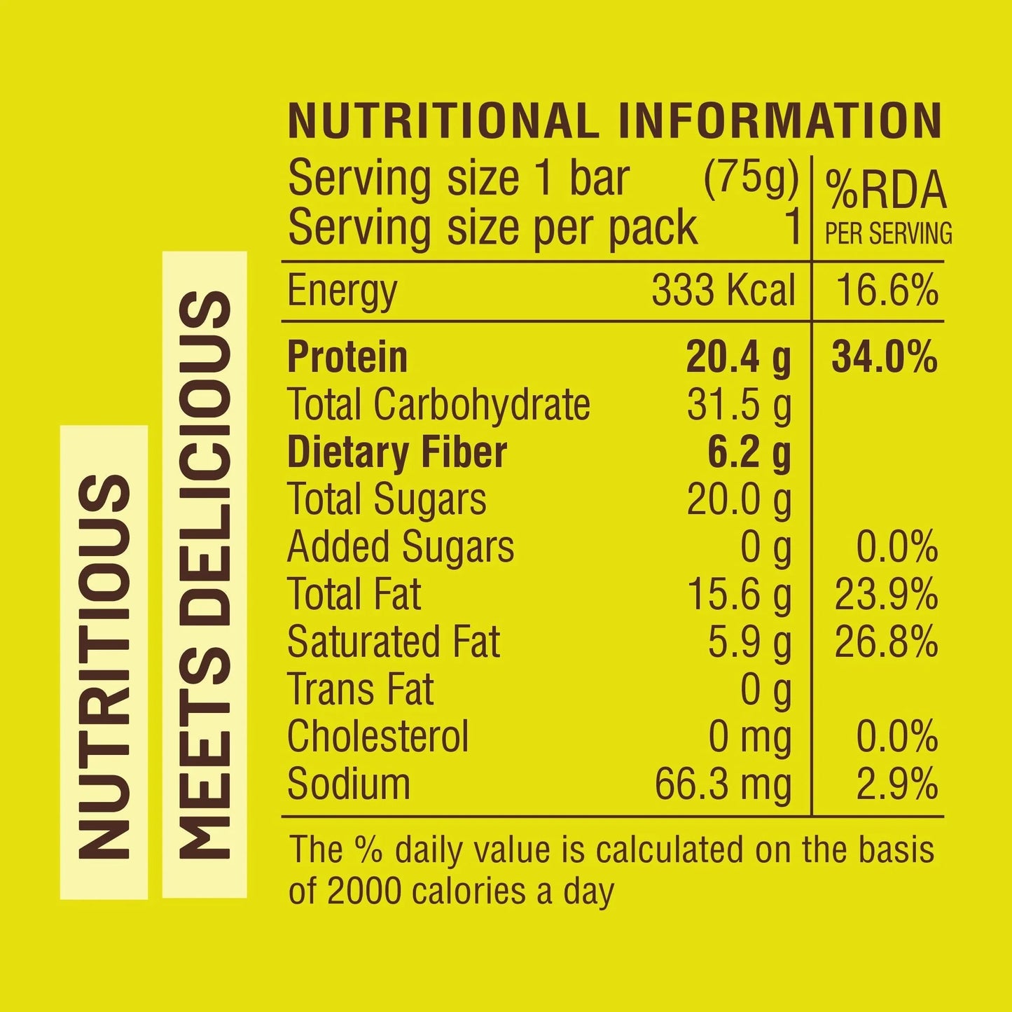 Max Protein Active Protein Bar - Date and Almond - 20G Protein - RiteBite