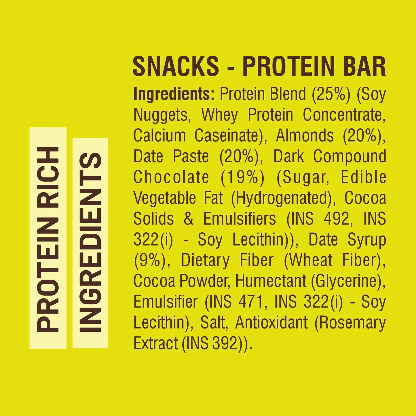 Max Protein Active Protein Bar - Date and Almond - 20G Protein - RiteBite