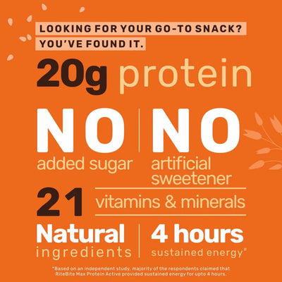 Max Protein Active Protein Bar - Green Coffee Beans - 20G Protein - RiteBite