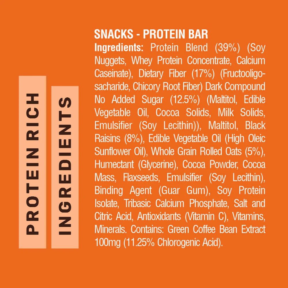 Max Protein Active Protein Bar - Green Coffee Beans - 20G Protein - RiteBite