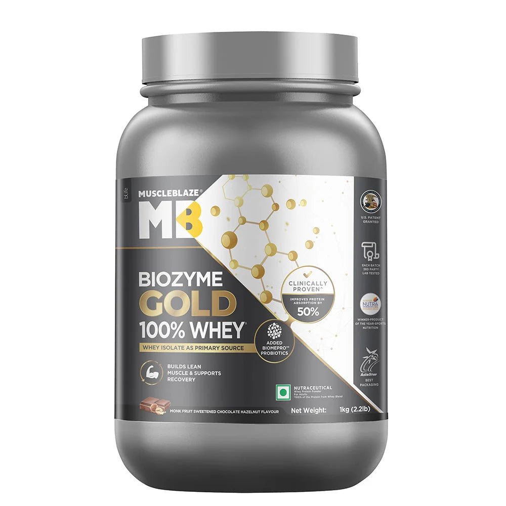 MuscleBlaze Biozyme Gold Whey - Muscleblaze