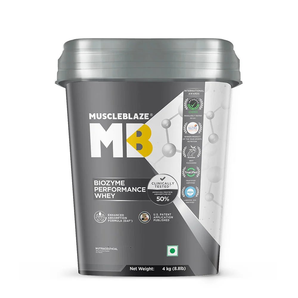 MuscleBlaze Biozyme Performance Whey - Muscleblaze