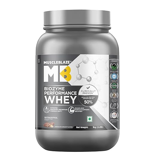 MuscleBlaze Biozyme Performance Whey - Muscleblaze