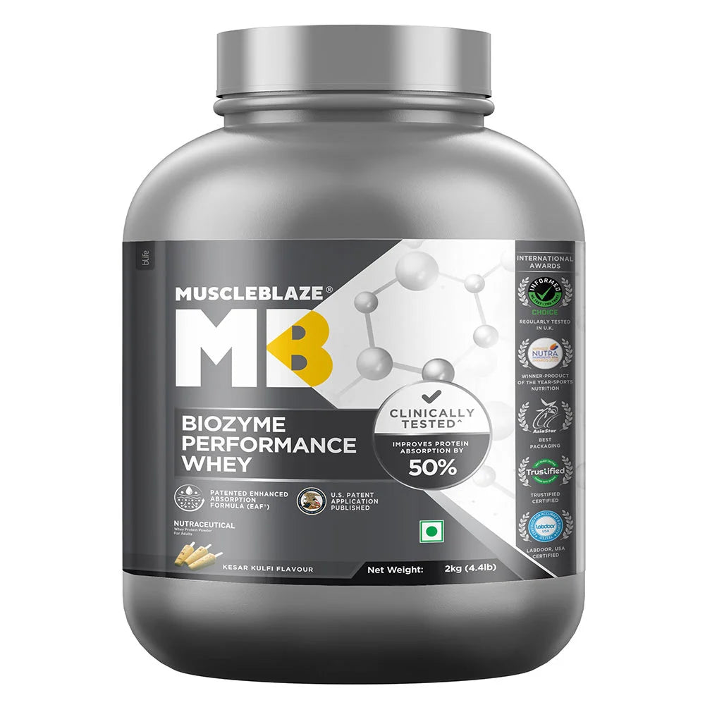 MuscleBlaze Biozyme Performance Whey - Muscleblaze