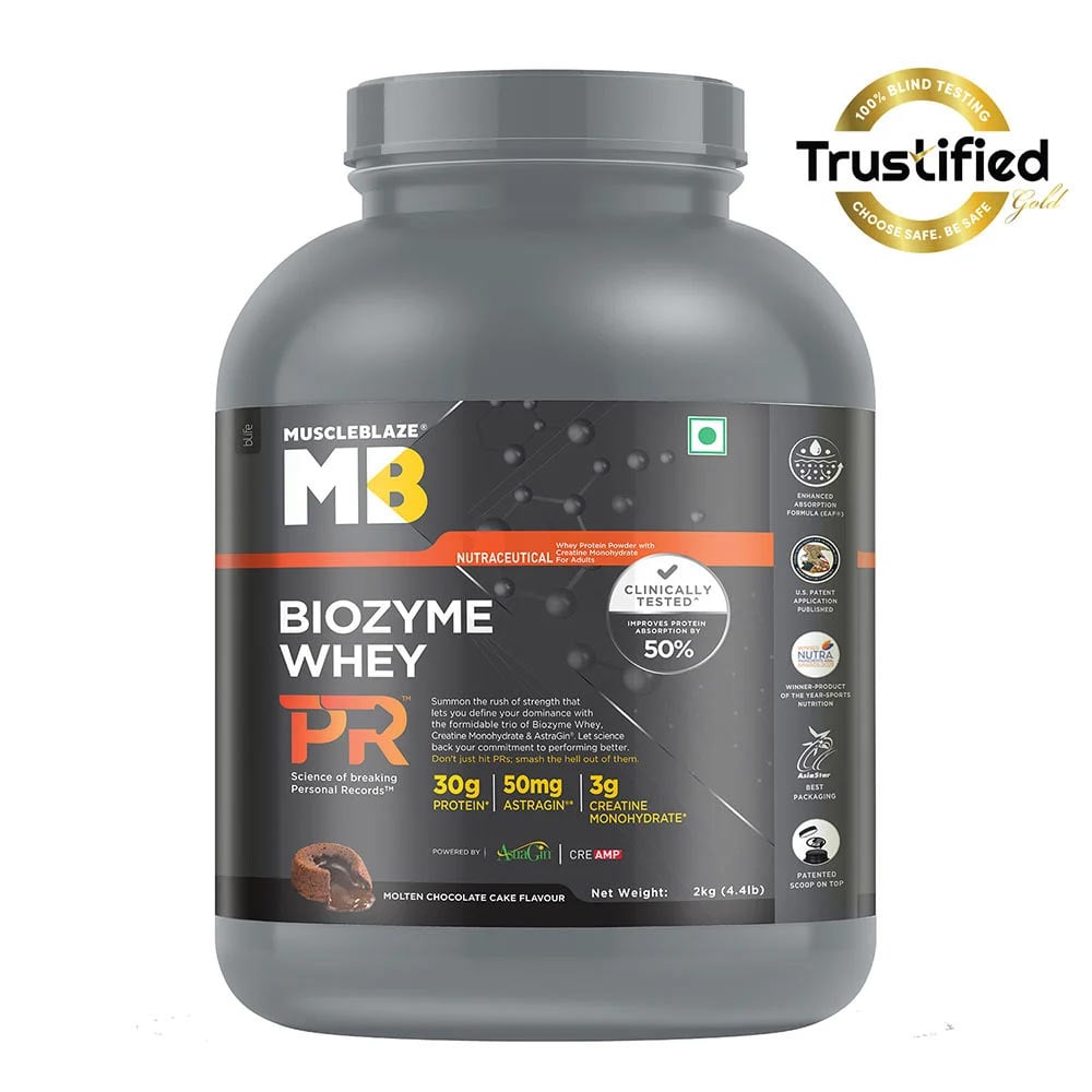 MuscleBlaze Biozyme Whey PR, 30G Protein - Muscleblaze