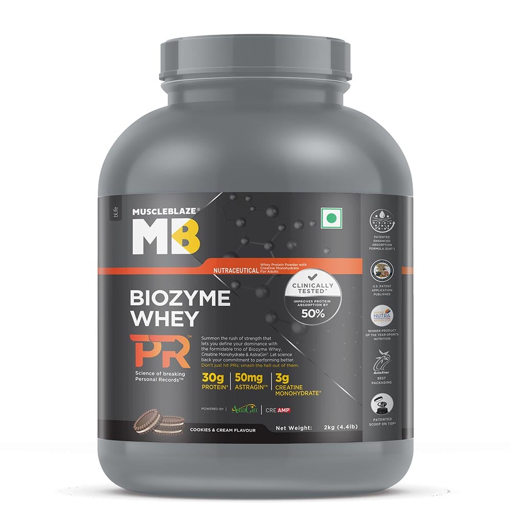 MuscleBlaze Biozyme Whey PR, 30G Protein - Muscleblaze