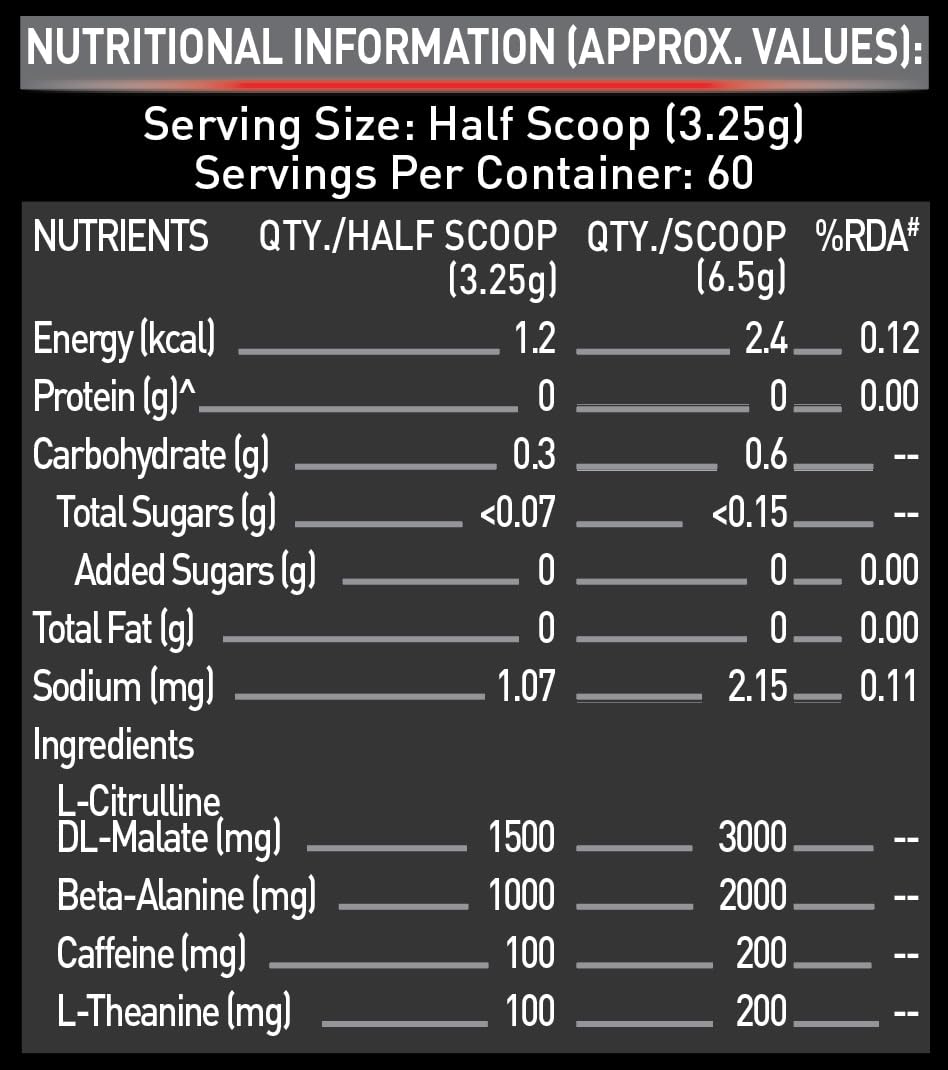 MuscleBlaze Pre Workout 200 Xtreme, Berry Bolt, 60 Servings, 200G - Muscleblaze