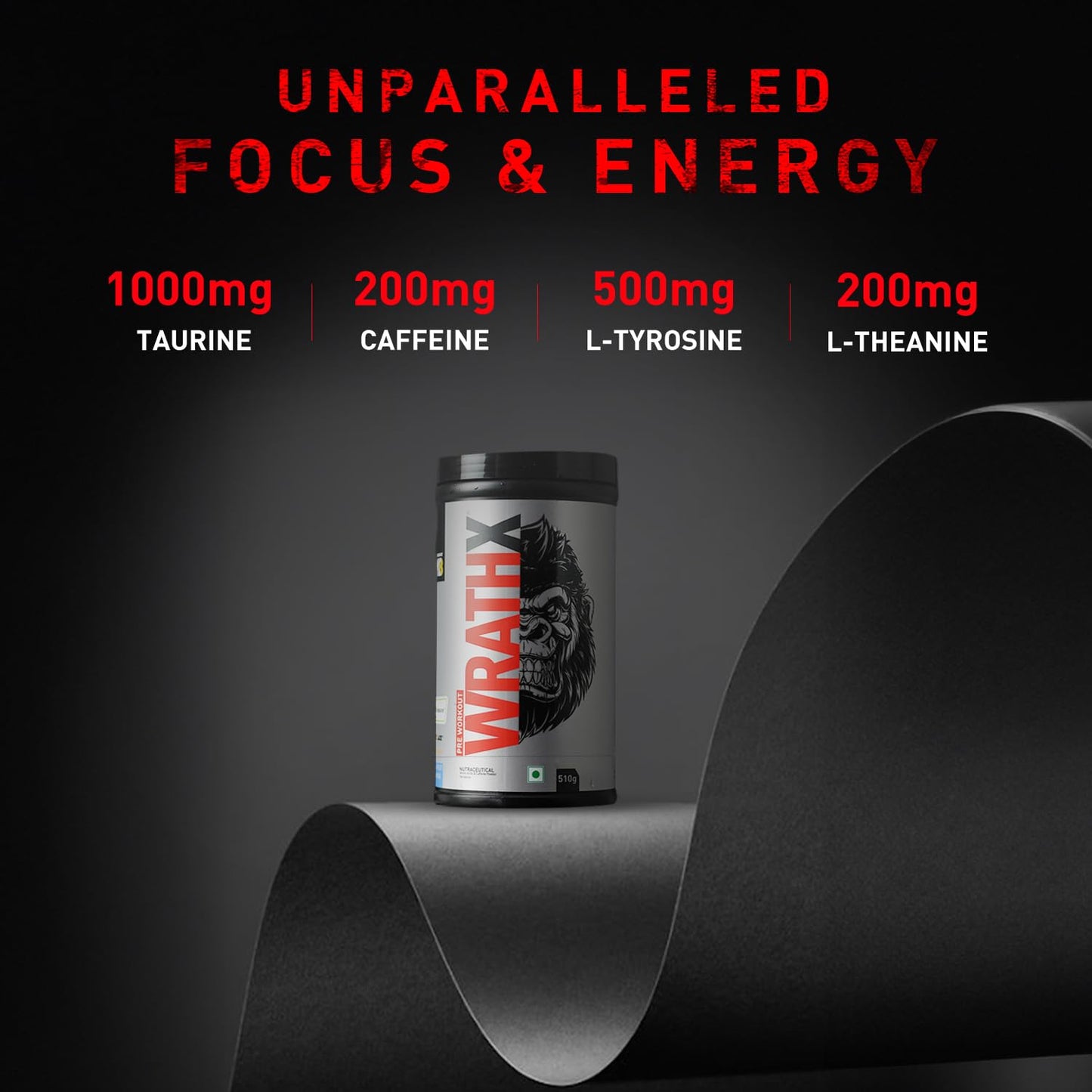 MuscleBlaze Pre Workout WrathX, 510G, Cola Frost - MuscleBlaze