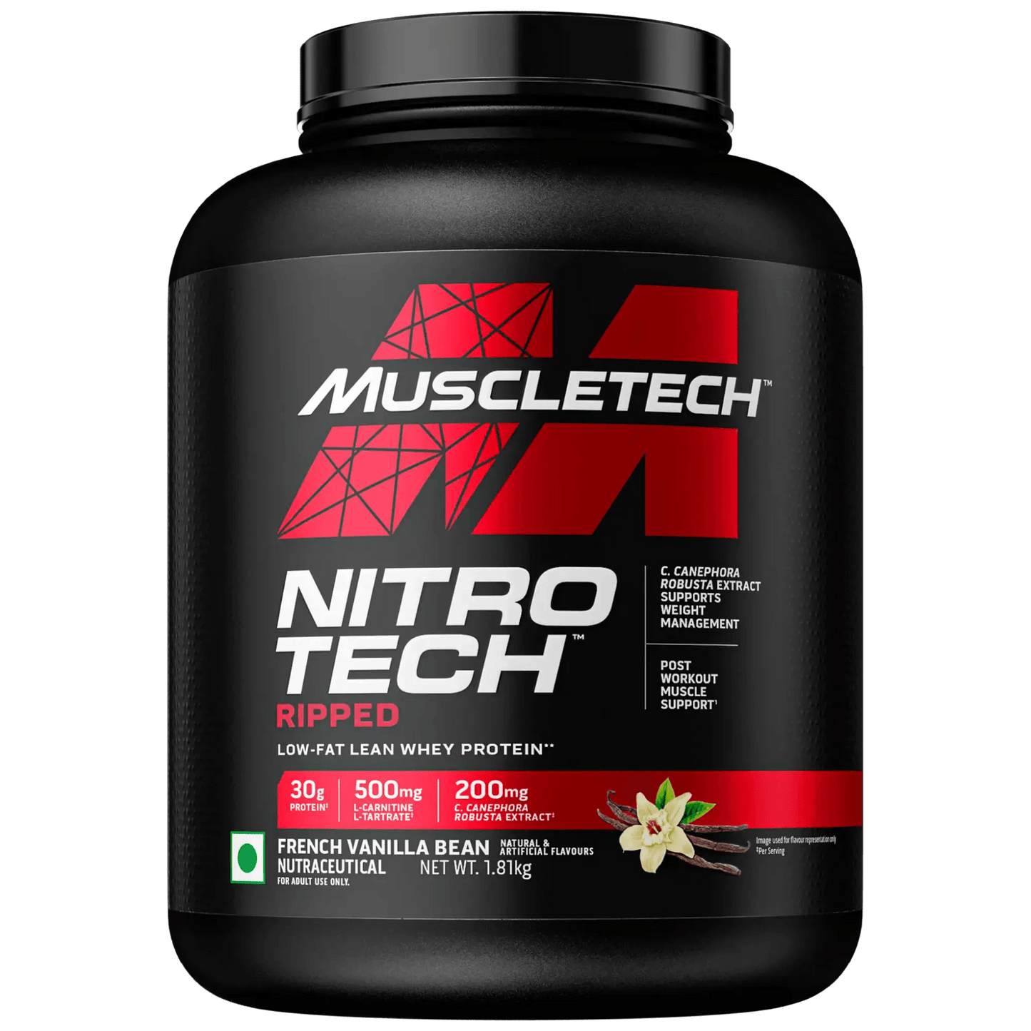 MuscleTech™ Nitro - Tech™ Ripped Whey Protein Powder - Muscletech