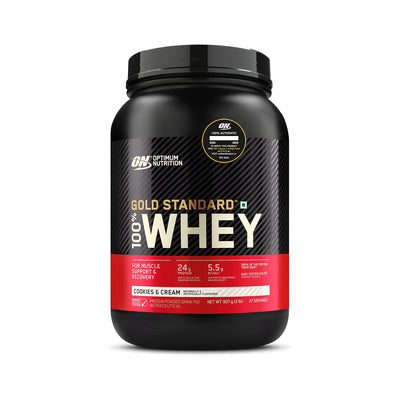 ON (Optimum Nutrition) Gold Standard 100% Whey Protein - Cookie & Cream - Optimum Nutrition