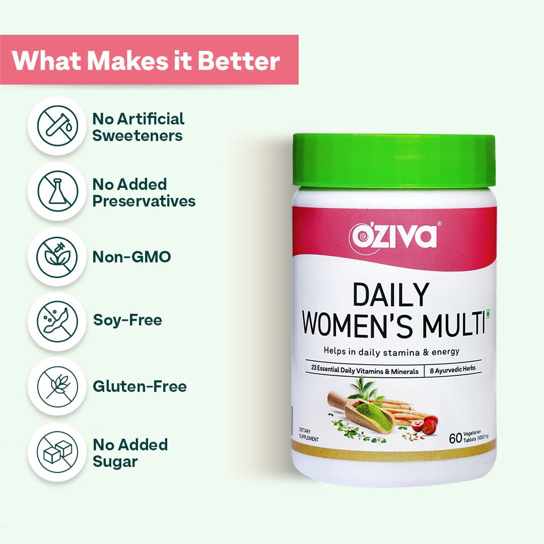 Oziva Daily Women's Multi - 60 Units - Oziva