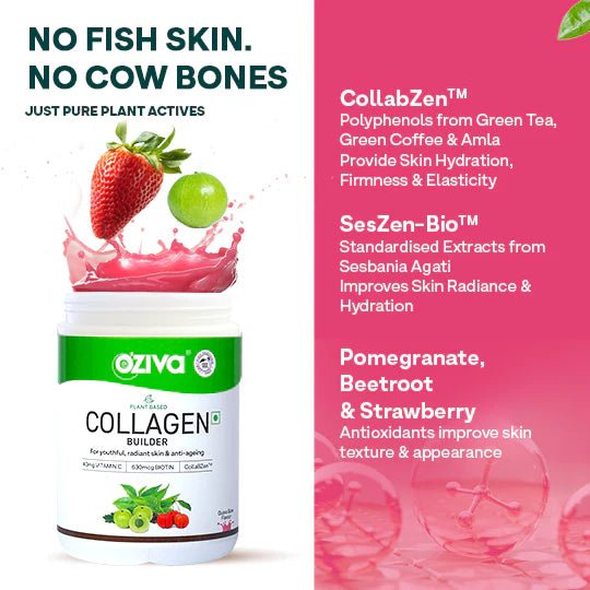 OZiva Plant Based Collagen Builder - Oziva