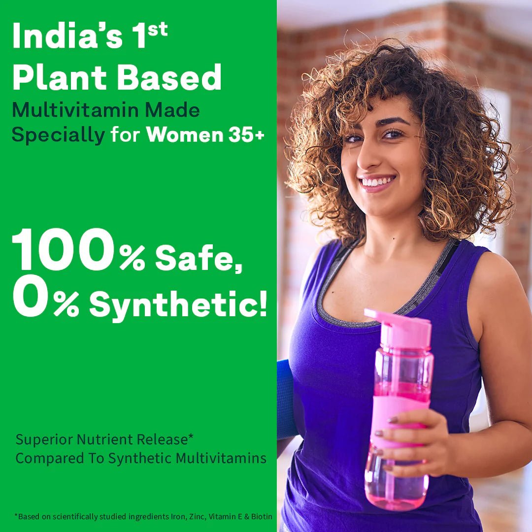 Oziva Plant Based Multivitamins for Women - 50 Tablets - Oziva