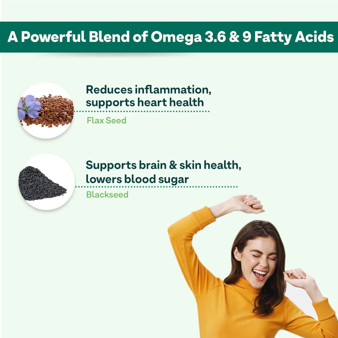 OZiva Plant Based Omega 369 - Oziva