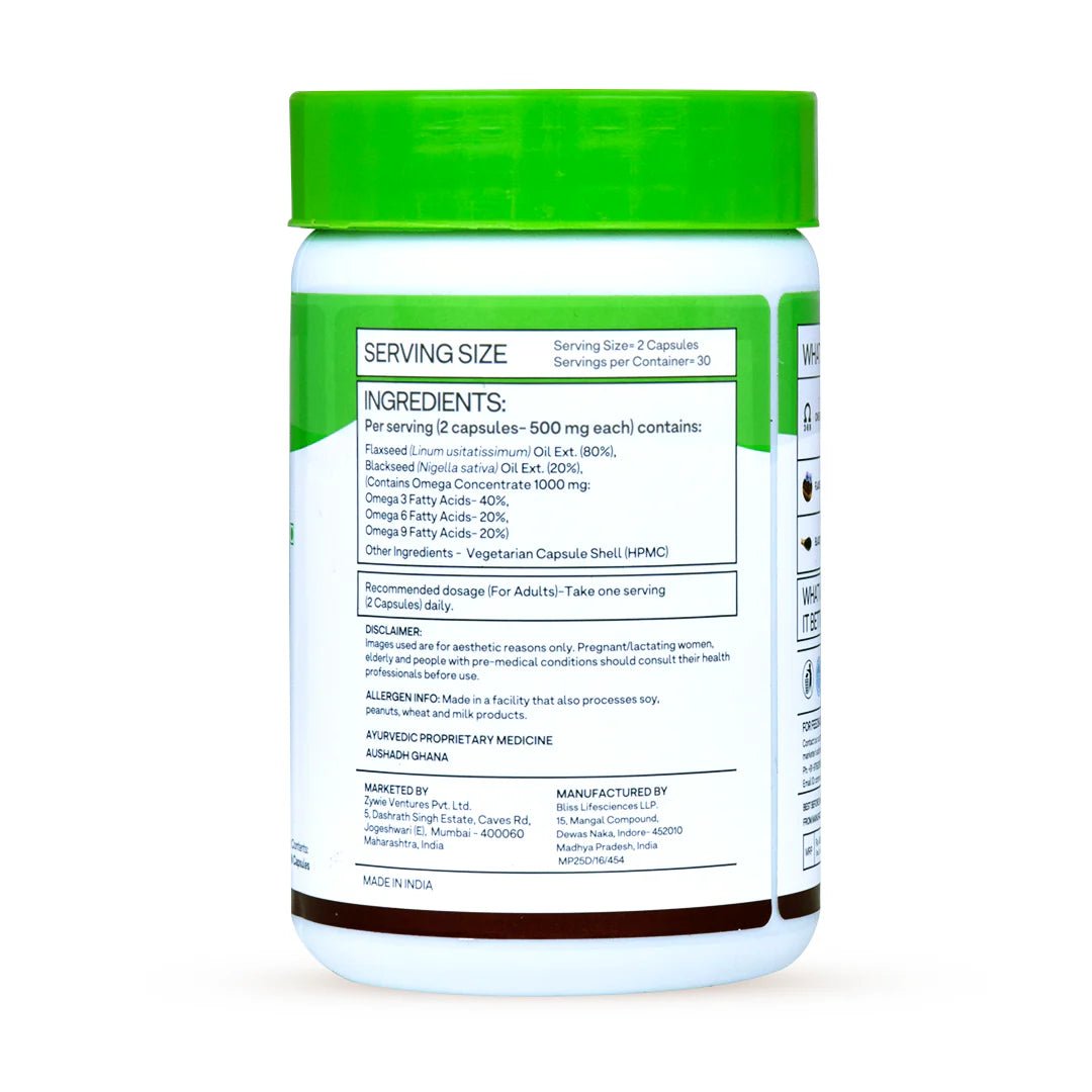 OZiva Plant Based Omega 369 - Oziva