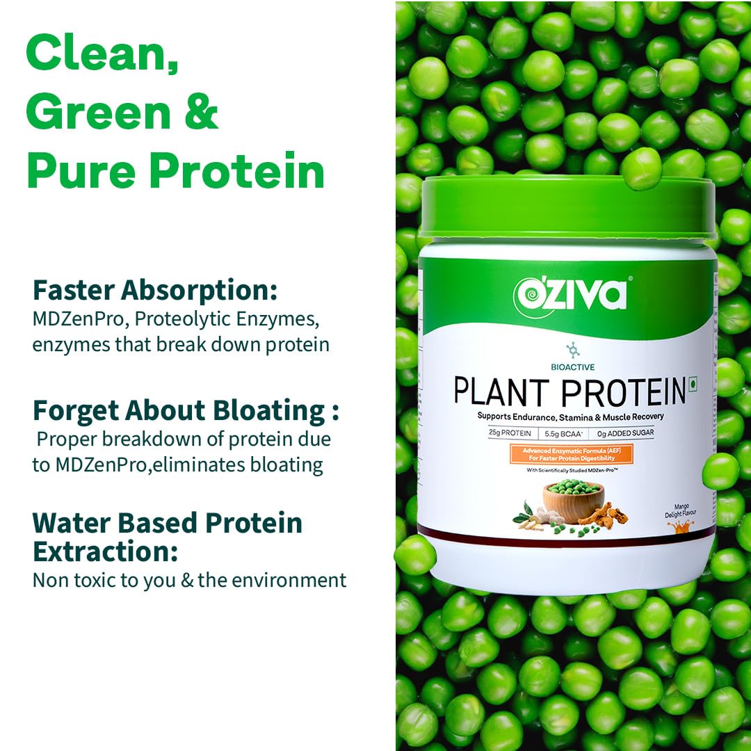 Oziva Plant Protein, 30g Protein, Pea Isolate - Oziva