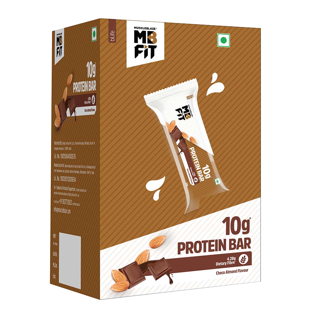 MuscleBlaze Protein Bar (10 gm Protein) - Muscleblaze