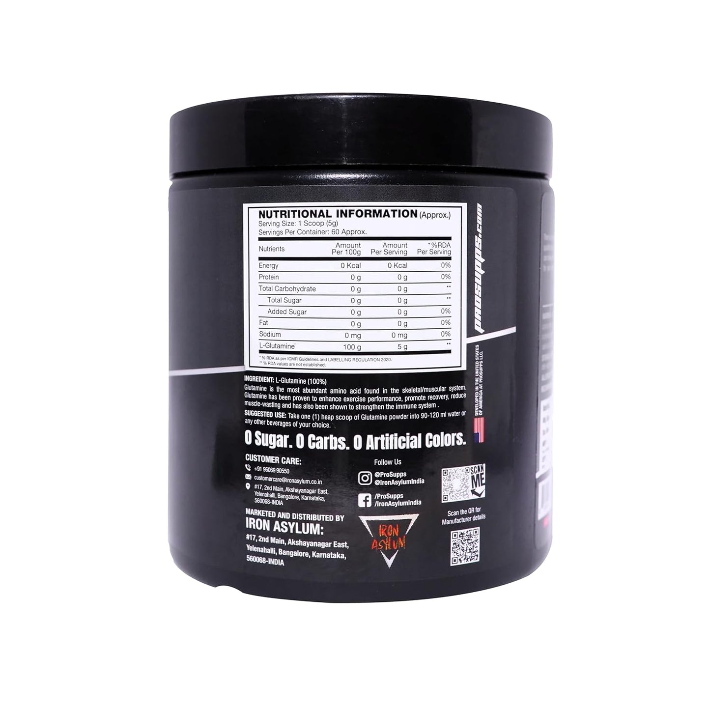 ProSupps Glutamine 300 Amino Acid, 300G - ProSupps