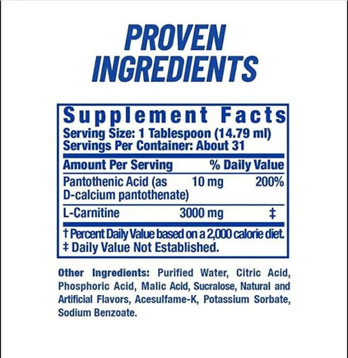 Ronnie Coleman - L - Carnitine XS 3,000 mg Liquid, Wild Cherry - Ronnie Coleman