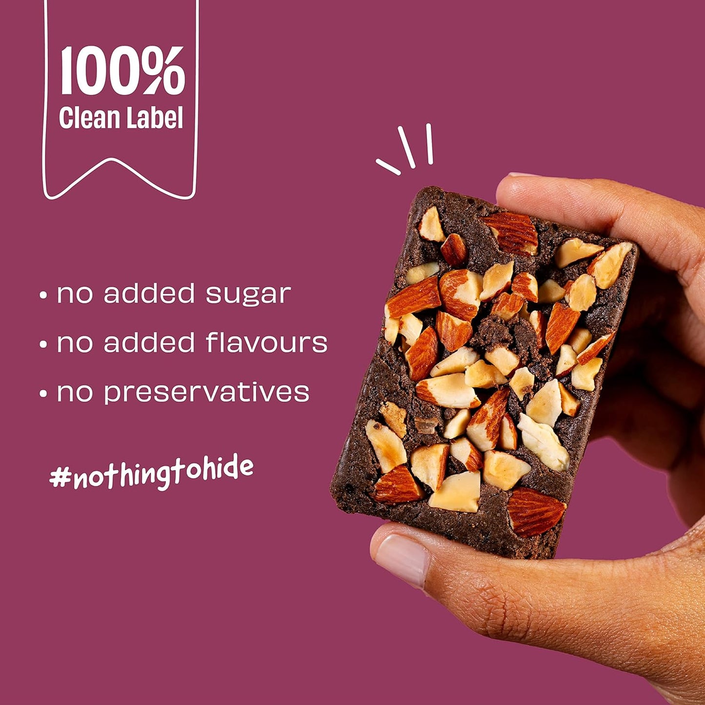 The Whole Truth - Protein Bars All - in - One Pack of 6 x 52 g each - The Whole Truth