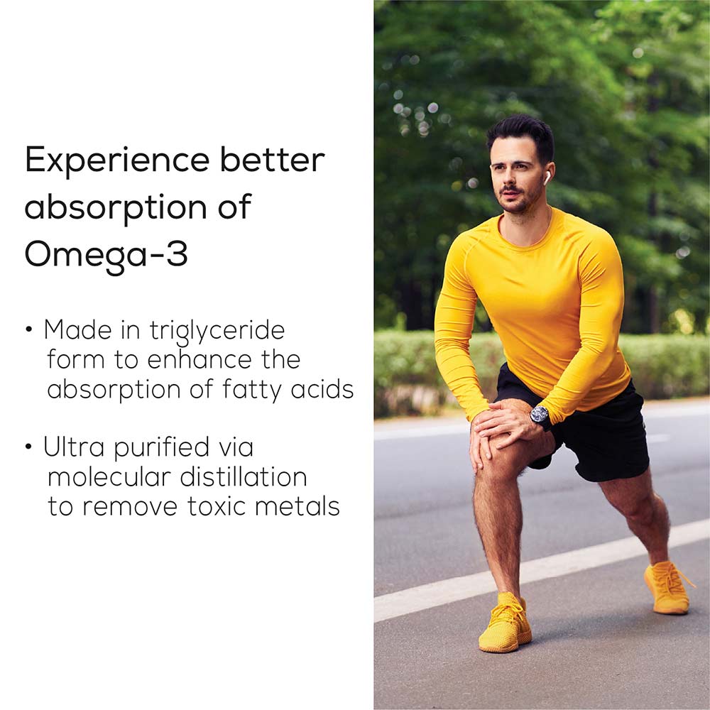 TrueBasics Omega 3 Fish Oil, Tipple Strength, 30 - Truebasics