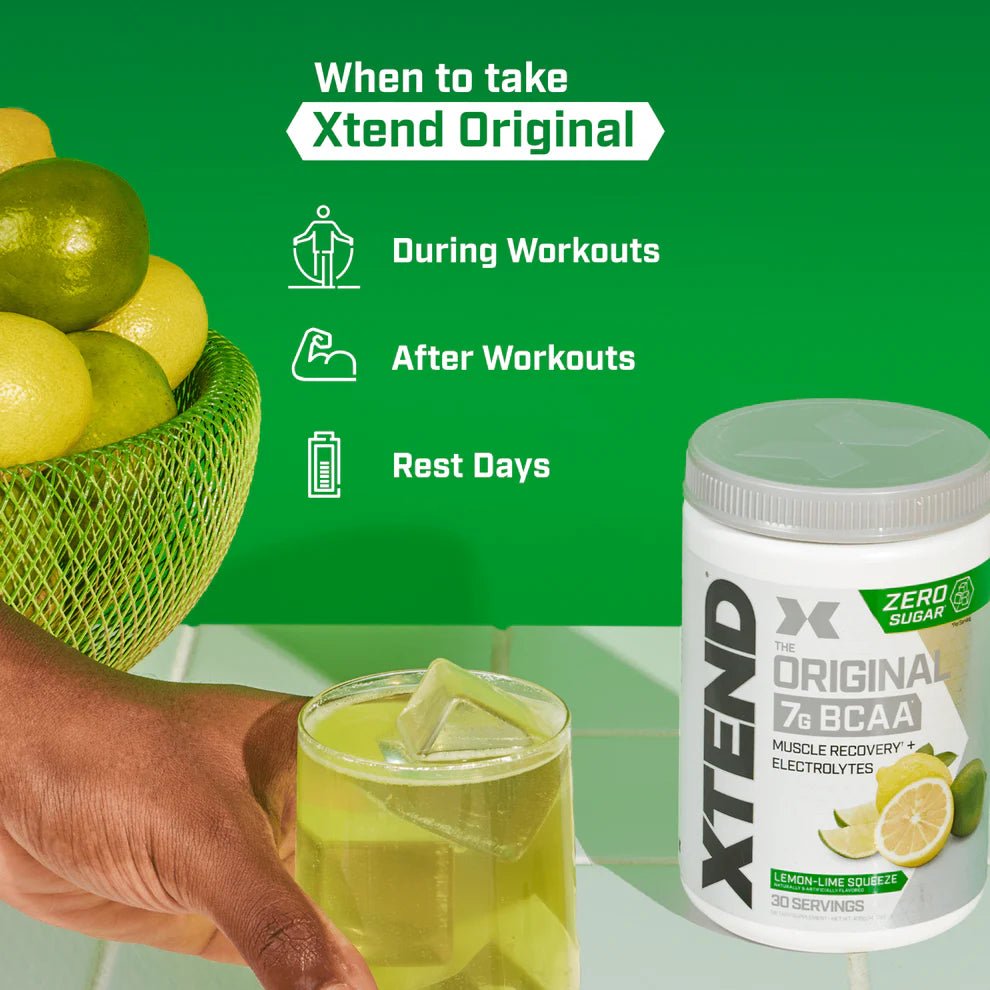 XTEND® Original BCAA Powder | 30 Servings | Imported - Scivation Xtend
