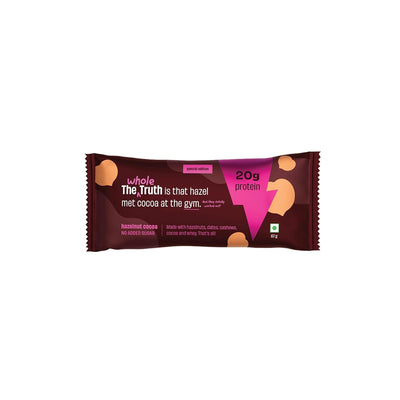 The Whole Truth - High Protein Hazelnut Cocoa 20g Protein Bar