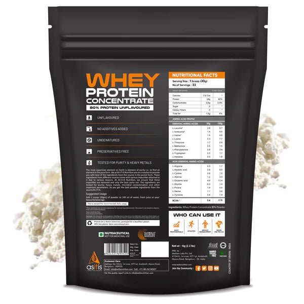 AS - IT - IS Whey Protein Concentrate - 80% - AS - IT - IS