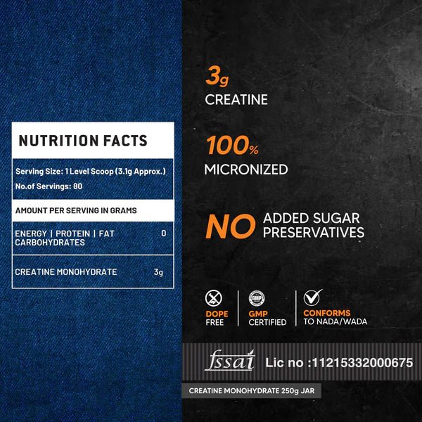 ATOM Creatine Monohydrate - ATOM