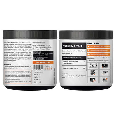 ATOM Creatine Monohydrate - ATOM