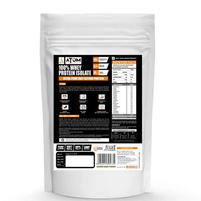 ATOM Whey Protein Isolate Ultra - Pure - 30g Protein - ATOM