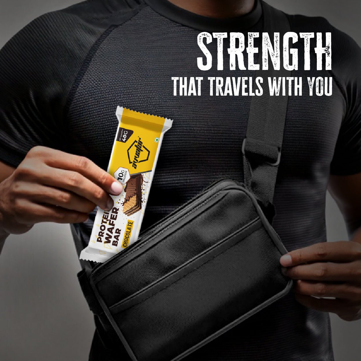 Avvatar Protein Wafer Bar Chocolate Flavour 8X40g - Avvatar