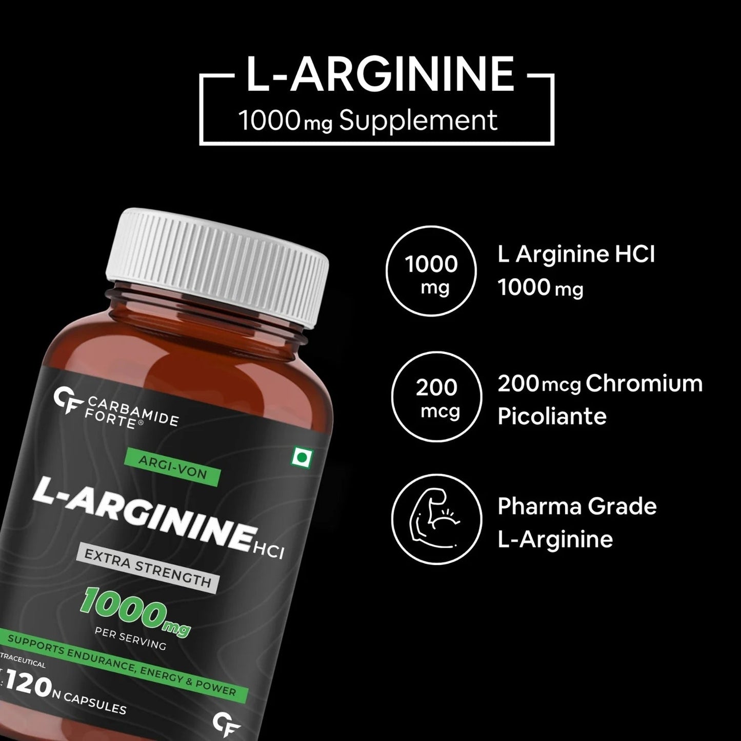 Carbamide Forte L Arginine 1000mg - Carbamide Forte