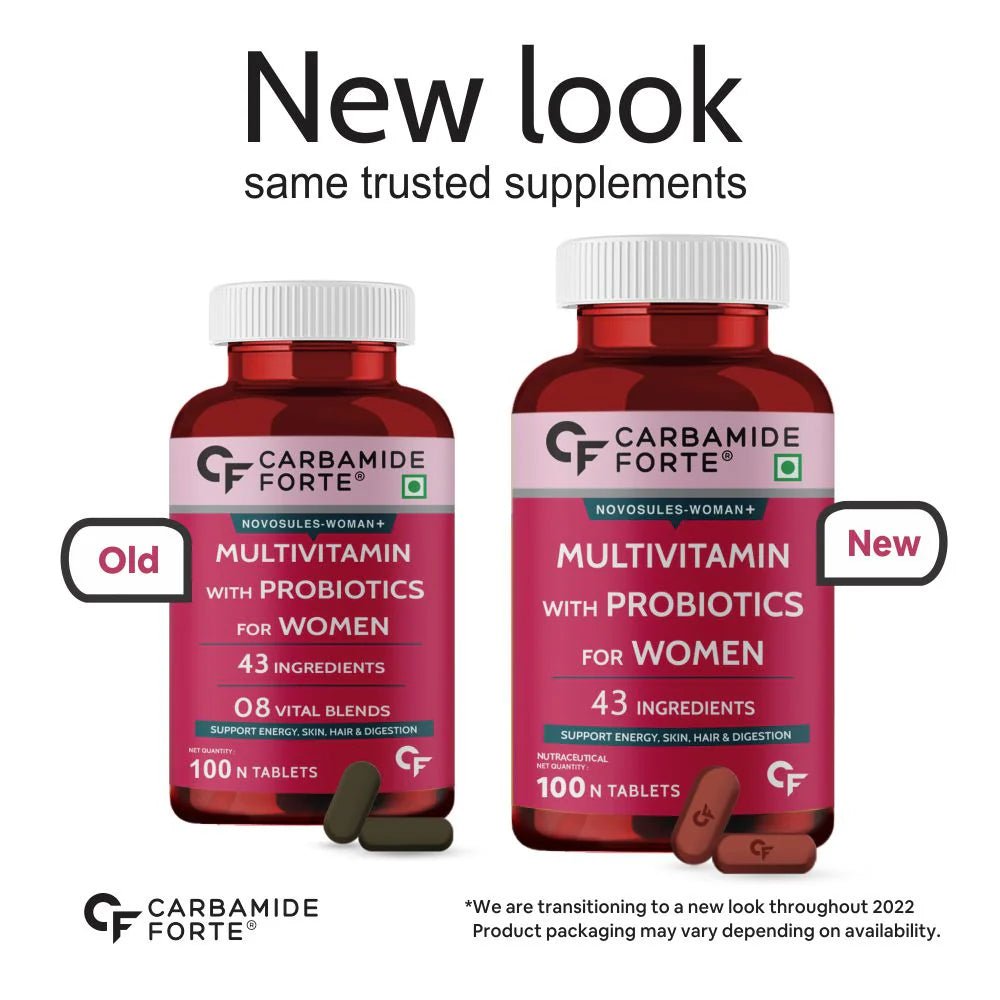 Carbamide Forte Multivitamin with Probiotics for Women - Carbamide Forte