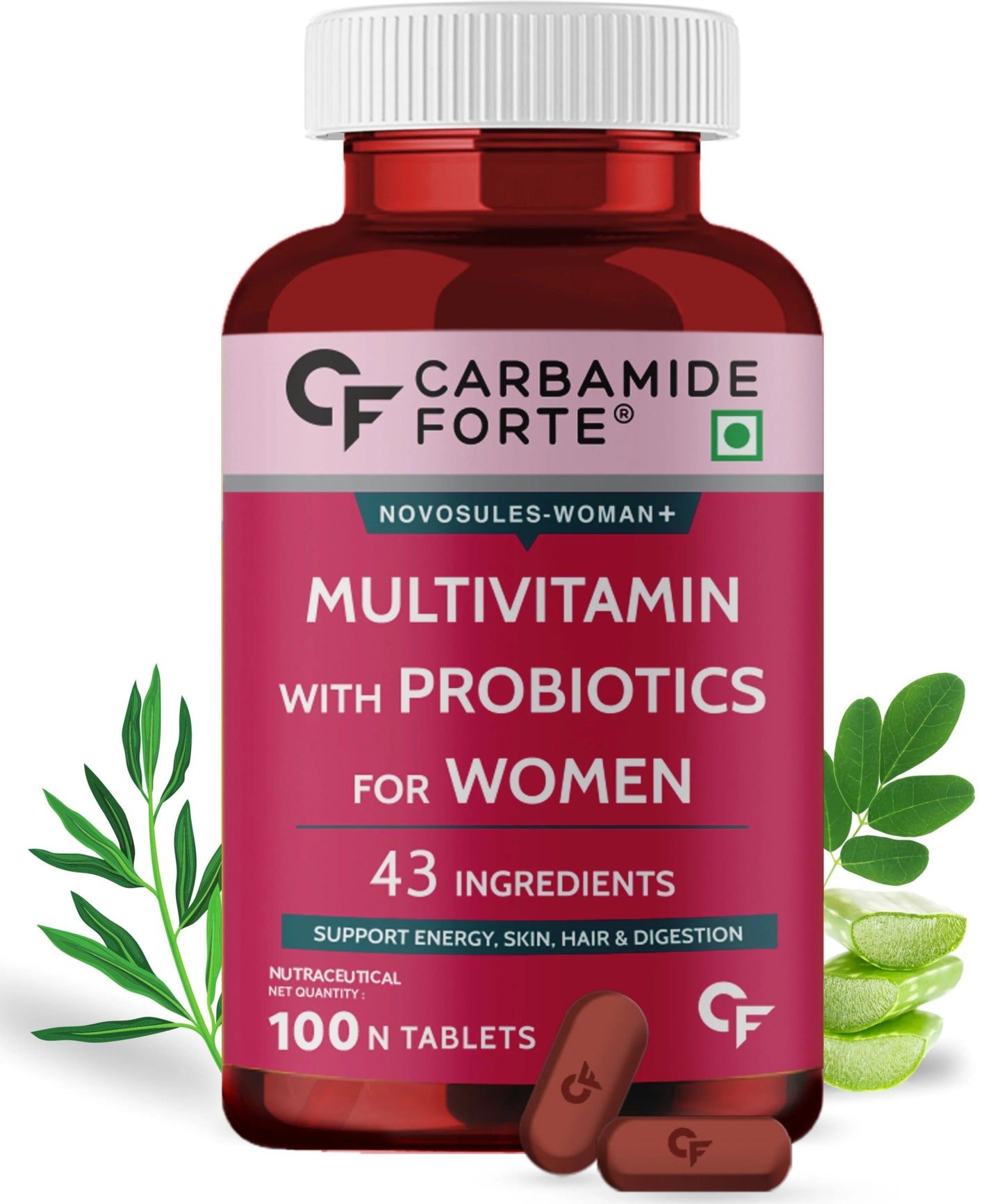 Carbamide Forte Multivitamin with Probiotics for Women - Carbamide Forte