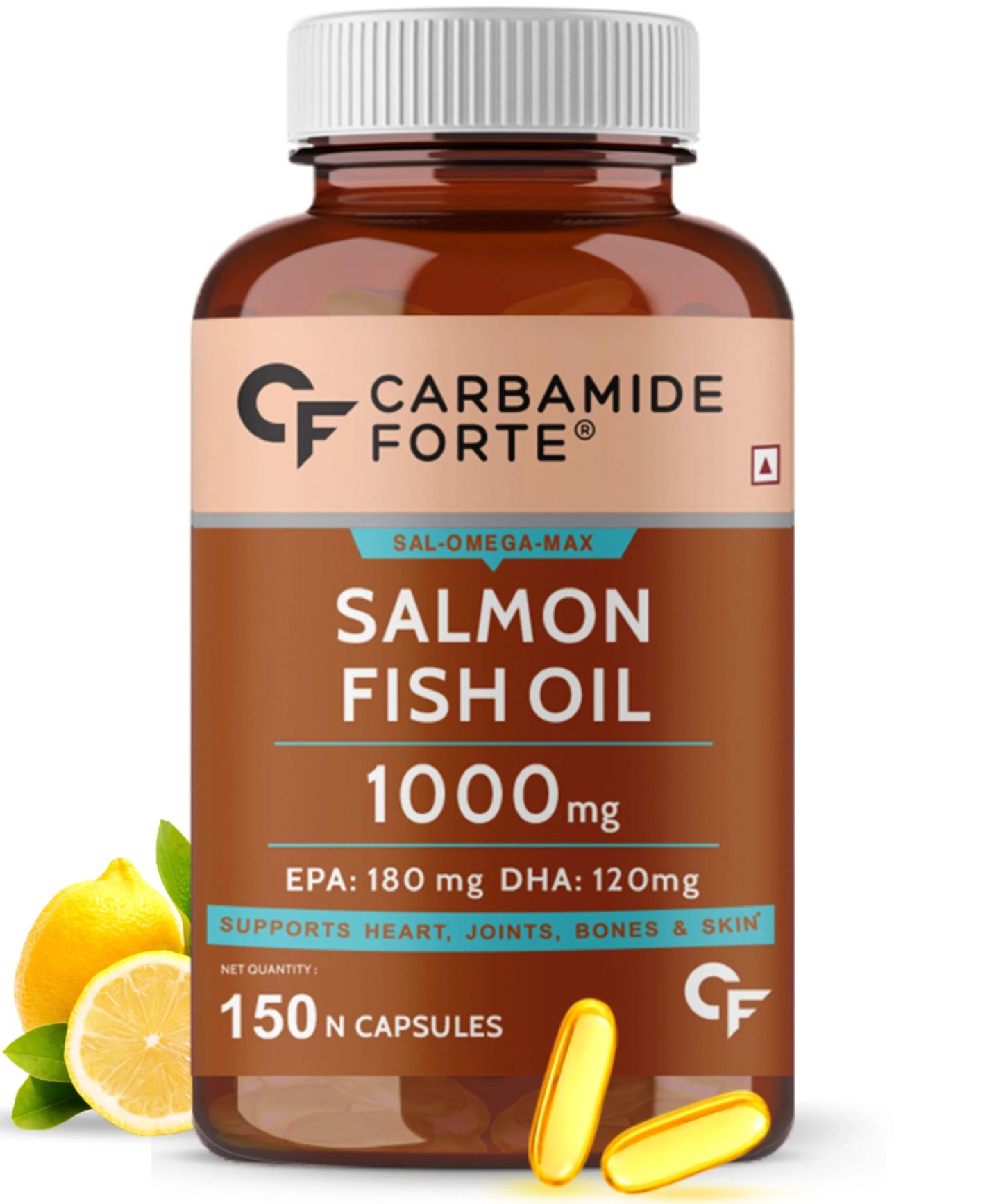 Carbamide Forte Salmon Fish Oil Omega 3 Capsule 1000 mg - Carbamide Forte