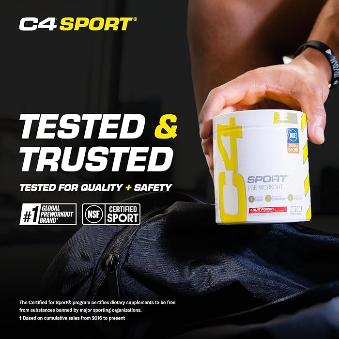 Cellucor C4 Sport Pre Workout Powder, 30 Servings - Cellucor