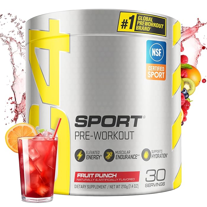 Cellucor C4 Sport Pre Workout Powder, 30 Servings - Cellucor